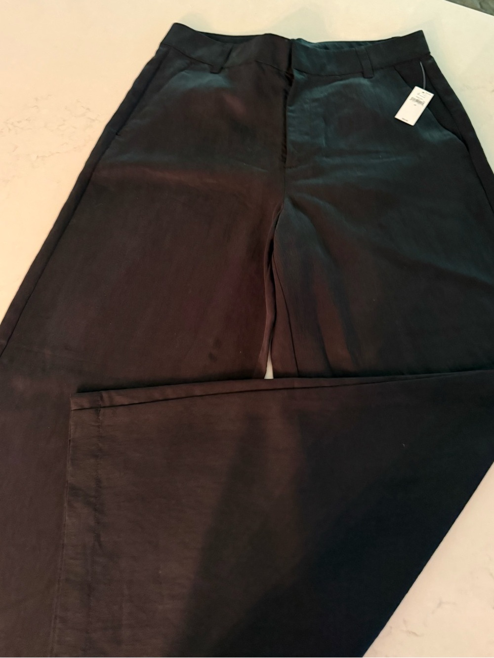 NWT GAP Breezy Linen Blend Wide-Leg Pants